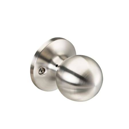 Yale Half Dummy Lock with Athens Knob Satin Nickel Finish ATD15